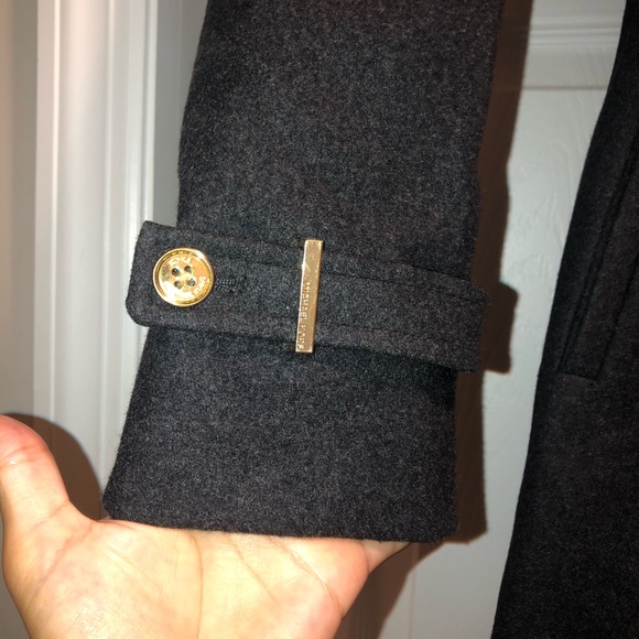 MICHAEL KORS CHARCOAL GRAY WINTER COAT SIZE 4 - Picture 4 of 11